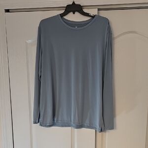 All in Motion Men's Slate Long Sleeve Tee